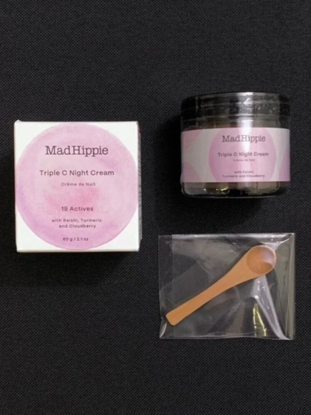 MAD HIPPIE Triple C Night Cream w/ Adaptogens & Ceramides — Full Size NWT